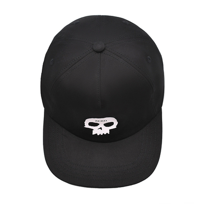 الزر المسطح خمس ألواح غطاء Snapback 6 عيون للتهوية 6 عيون