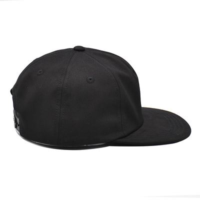 الزر المسطح خمس ألواح غطاء Snapback 6 عيون للتهوية 6 عيون
