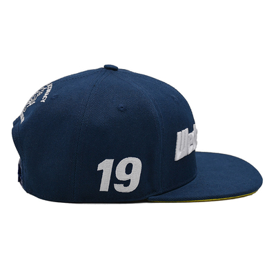 القبعات القطنية المسطحة بيل غوراس ثلاثية الأبعاد المطرزة Snapback للرجال