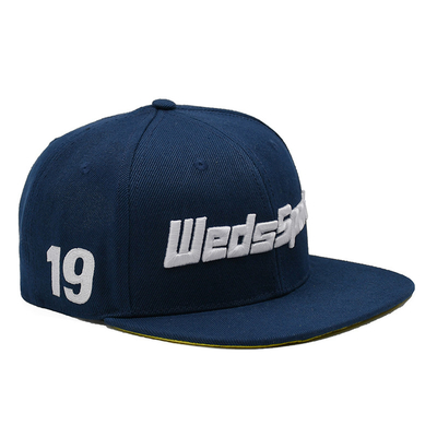 القبعات القطنية المسطحة بيل غوراس ثلاثية الأبعاد المطرزة Snapback للرجال