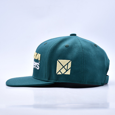 شعار طلاء ثلاثي الأبعاد الجودة الأنيقة 6 ألواح قبعة Snapback