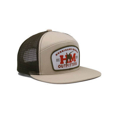غطاء القطن Unisex قبعة شاحنة مع الزر المسطح و Snapback رقعة منسوجة مع الخطوط العريضة