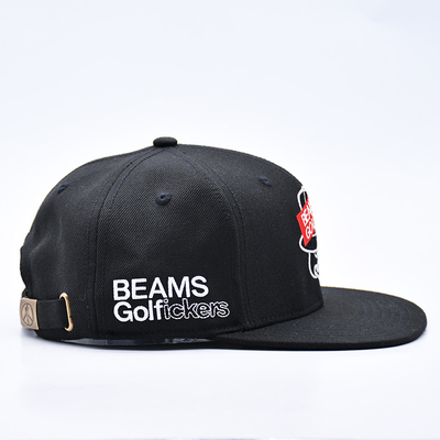 شعار طلاء مخصص 6 لوحة قبعة Snapback Cap جودة عالية الجملة القطن الرجال المسطحة بيل Gorras قبعات Snapback