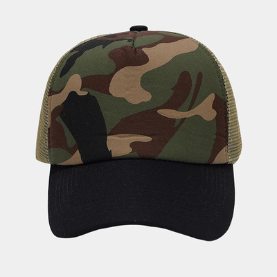 OEM عالية الجودة الجملة شبكة شاحنة قبعة 5 لوحة عادي مرة أخرى قبعة شاحنة الطراز المخصص Gorras شبكة قبعات