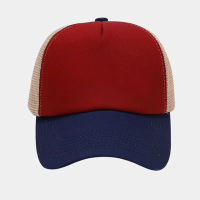 OEM عالية الجودة الجملة شبكة شاحنة قبعة 5 لوحة عادي مرة أخرى قبعة شاحنة الطراز المخصص Gorras شبكة قبعات