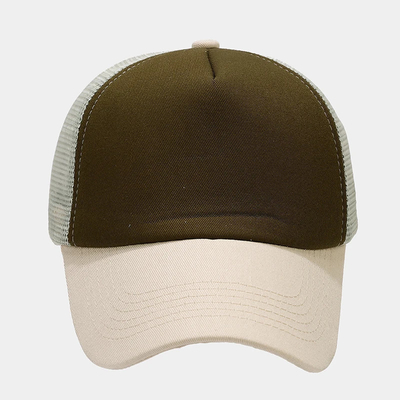 OEM عالية الجودة الجملة شبكة شاحنة قبعة 5 لوحة عادي مرة أخرى قبعة شاحنة الطراز المخصص Gorras شبكة قبعات