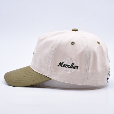 BSCI Wholesale 5 Panel Soft-Top Cap قبعة أبي الرياضية العتيقة شعار طريز مخصص قبعة بيسبول للبالغين