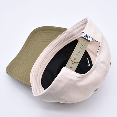 BSCI Wholesale 5 Panel Soft-Top Cap قبعة أبي الرياضية العتيقة شعار طريز مخصص قبعة بيسبول للبالغين