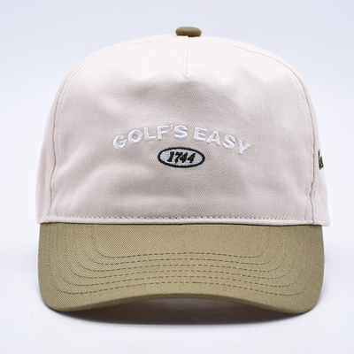 BSCI Wholesale 5 Panel Soft-Top Cap قبعة أبي الرياضية العتيقة شعار طريز مخصص قبعة بيسبول للبالغين