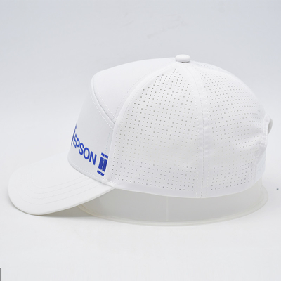رياضة Gorras ليزر قطع حفرة قبعة بيسبول مخصصة ذات مستوى مرتفع 6 ألواح قبعات بيسبول