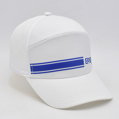 رياضة Gorras ليزر قطع حفرة قبعة بيسبول مخصصة ذات مستوى مرتفع 6 ألواح قبعات بيسبول