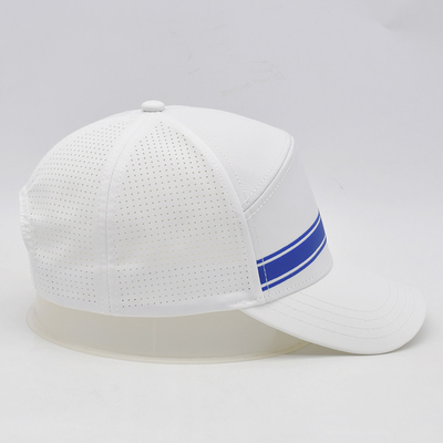 رياضة Gorras ليزر قطع حفرة قبعة بيسبول مخصصة ذات مستوى مرتفع 6 ألواح قبعات بيسبول