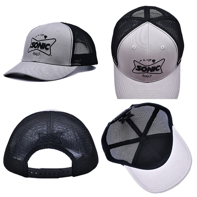 بيع بالجملة قبعة الشاحنة Snapback قبعة الشاحنة 6 لوحات الشبكة قبعات 3d طلاء قبعة الشاحنة المخصصة