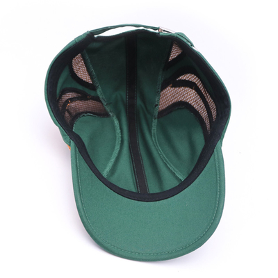 شعار مخصص قبعة رياضية شبكة تشغيل Gorras عالية الجودة حافة منحنية قبعات رياضية تنفسية