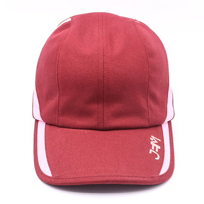 شعار مخصص قبعة رياضية شبكة تشغيل Gorras عالية الجودة حافة منحنية قبعات رياضية تنفسية