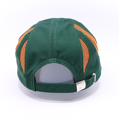 شعار مخصص قبعة رياضية شبكة تشغيل Gorras عالية الجودة حافة منحنية قبعات رياضية تنفسية