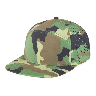قبعة Snapback مخصصة أداء قابلة للتعديل حفرة ليزر قطع ثقب ثقب Snapback