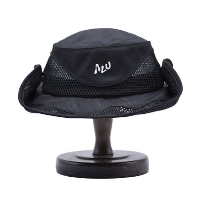 قبعات غوص دلو واقية من الشمس مطرزة ومطبوعة حسب الطلب بجودة عالية، حافة كبيرة، قبعة صيد