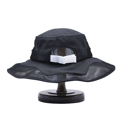 قبعات غوص دلو واقية من الشمس مطرزة ومطبوعة حسب الطلب بجودة عالية، حافة كبيرة، قبعة صيد