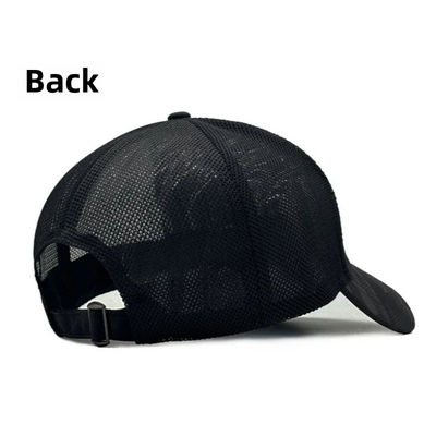 قبعة بيسبول سادة كبيرة الحجم للرجال والنساء تصميم مخصص قبعة سائق الشاحنة شبكية للرأس الكبير الكبير عصرية للرياضة والمشاهد غير الرسمية