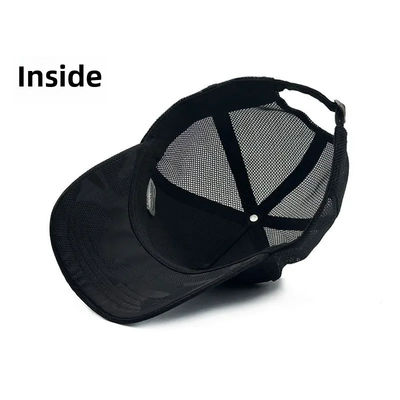 قبعة بيسبول سادة كبيرة الحجم للرجال والنساء تصميم مخصص قبعة سائق الشاحنة شبكية للرأس الكبير الكبير عصرية للرياضة والمشاهد غير الرسمية