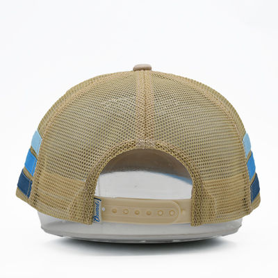 كأس شاحنة أستراليا عالية الجودة مخصصة 100% قطن مع شريط جانبي شعار مطرز تصميم الخاص بك نمط فريد قبعة شاحنة