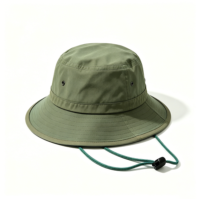 Custom Logo Leisure Bucket Hat Highlighting 20 Years Cap Experience Suitable for Sun Protection and Fashion Statements