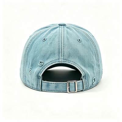 100% Cotton Twill Sports Dad Hats with Adjustable Strap and Flat Embroidery for Comfortable Fit