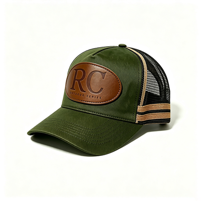 6 لوحات مصممة لـ Trucker Mesh Cap مع الشبكة القابلة للنفس للخلف قابلة للتعديل إغلاق سريع مثالي للأحداث والزي الرسمي