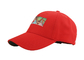 رهيبة الكبار الرياضة أبي القبعات الأحمر المخلوطة النسيج مخصص التصحيح التطريز