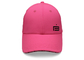 العرف بسيط قابل للتعديل القبعات الغولف نمط طويل القامة الوردي استرخاء الرياضية