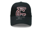 قبعات البيسبول FUN Black Color Company والمطاط اصنع قبعة البيسبول الخاصة بك