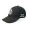 قبعات البيسبول مطرزة في الهواء الطلق قابل للتعديل عادي مخصص لون أسود فارغ