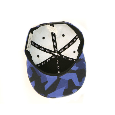 OEM / ODM التطريز شقة بريم Snapback القبعات ، ملون 6 لوحة Snapbacks قبعة