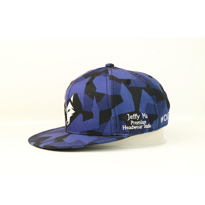 OEM / ODM التطريز شقة بريم Snapback القبعات ، ملون 6 لوحة Snapbacks قبعة