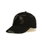 OEM ODM الأزياء قبعة بيسبول حجر الراين ، الأسود شيدت قبعة بيسبول مشبك معدني