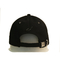 حجر الراين شعار قبعة بيسبول صغيرة / نمط جديد إمرأة أسود القطن حك كاب قبعة
