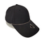 قبعة بيسبول سوداء اللون عادي أزياء الرياضة في الهواء الطلق القطن القبعات جولف