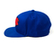 حجم 58 سم القبعات المسطحة حافة بريم Snapback البلاستيك الأزرق النسر مشبك شعار