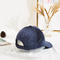 قبعة بيسبول رياضية بشعار الماركة محبوكة لنقل الحرارة للرجال